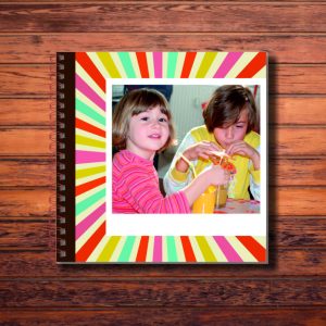 album foto personalizat retro