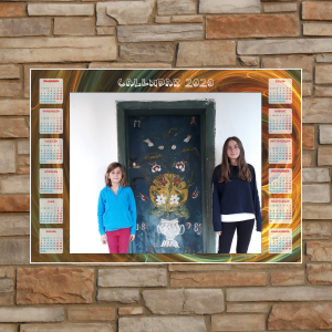 Set 4 calendare personalizate anuale