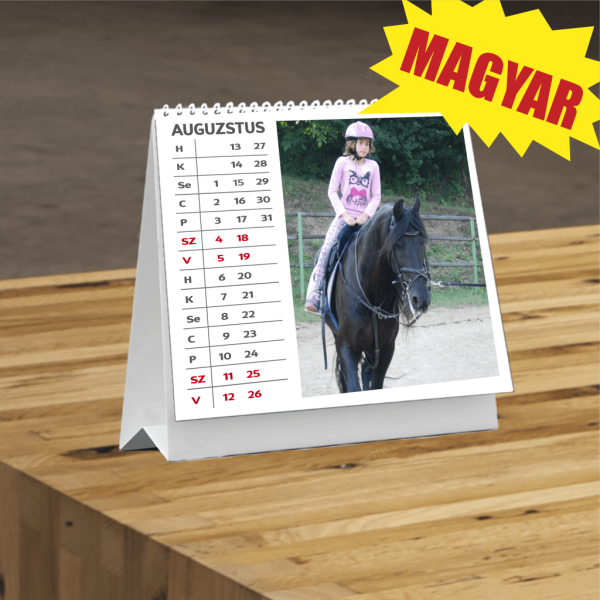 office egyedi naptar